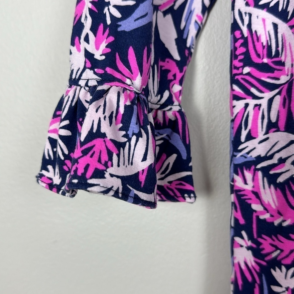 Lilly Pulitzer Girls UPF50+ Mini Sophie Ruffle Dress. Size L (8/10). - Picture 5 of 10